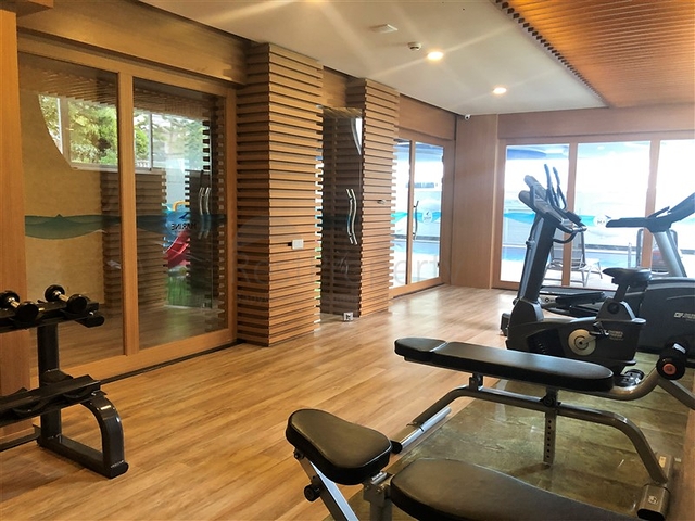 Квартира с одной спальней в элитном комплексе в центре Алании