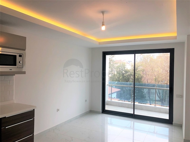 Квартира с одной спальней в элитном комплексе в центре Алании