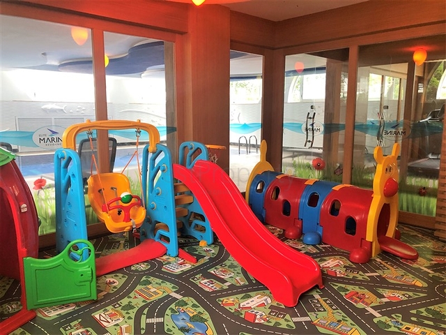 Квартира с одной спальней в элитном комплексе в центре Алании