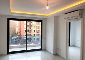 Квартира с одной спальней в элитном комплексе в центре Алании