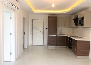 Квартира с одной спальней в элитном комплексе в центре Алании