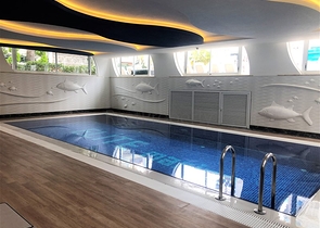 Квартира с одной спальней в элитном комплексе в центре Алании