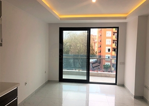 Квартира с одной спальней в элитном комплексе в центре Алании