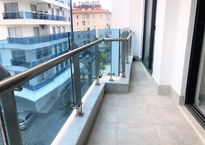 Квартира с одной спальней в элитном комплексе в центре Алании