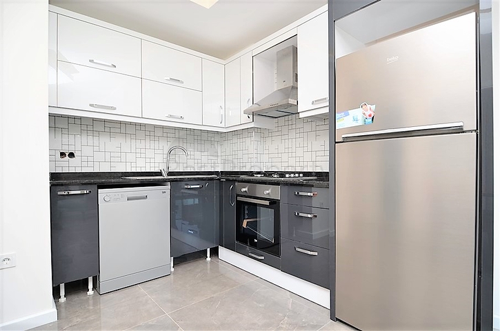 Меблированная квартира с одной спальней в Махмутларе