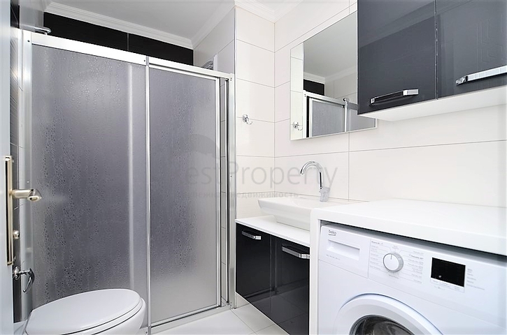 Меблированная квартира с одной спальней в Махмутларе