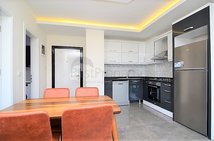 Меблированная квартира с одной спальней в Махмутларе