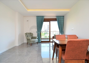 Меблированная квартира с одной спальней в Махмутларе