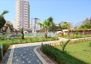 Меблированная квартира с одной спальней в Махмутларе