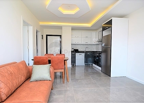 Меблированная квартира с одной спальней в Махмутларе