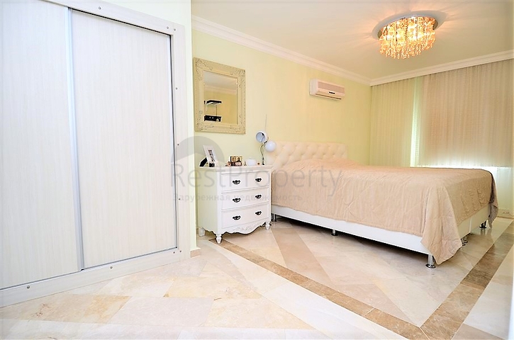 Квартира с тремя спальнями в русскоязычном районе Махмутлар