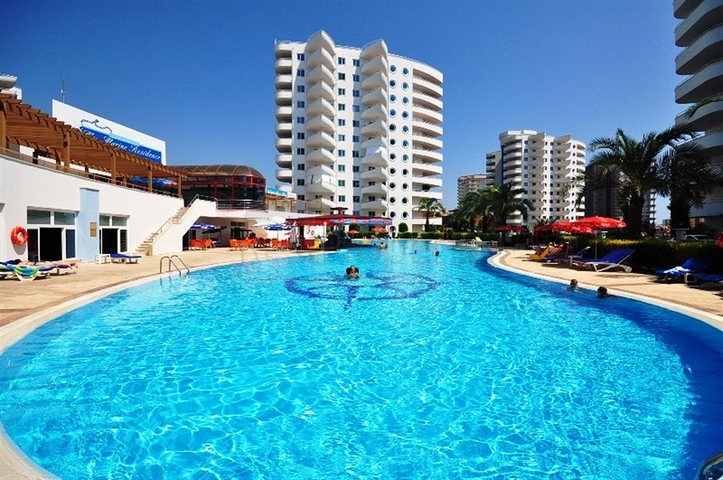 Квартира с тремя спальнями в русскоязычном районе Махмутлар