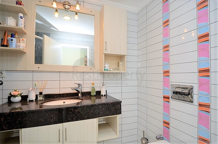 Квартира с тремя спальнями в русскоязычном районе Махмутлар