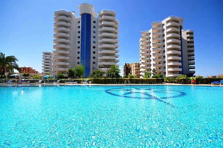 Квартира с тремя спальнями в русскоязычном районе Махмутлар