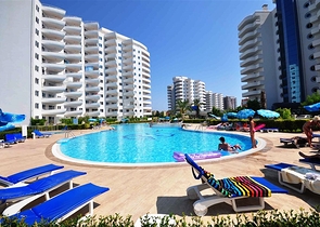 Квартира с тремя спальнями в русскоязычном районе Махмутлар