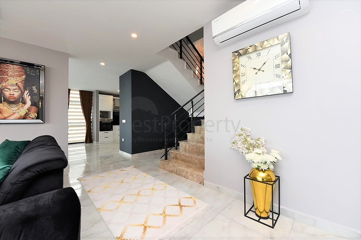 Новый проект элитных вилл в центре Алании