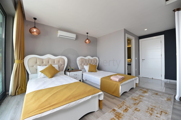 Новый проект элитных вилл в центре Алании