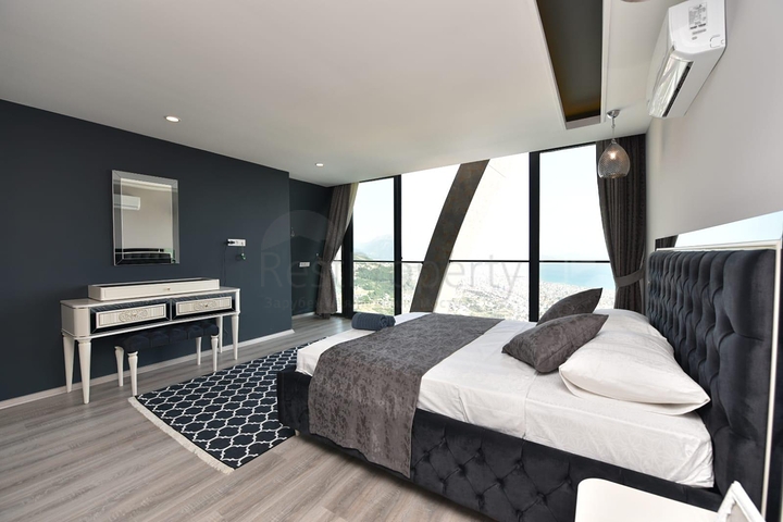 Новый проект элитных вилл в центре Алании