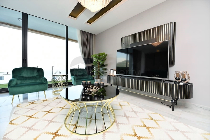 Новый проект элитных вилл в центре Алании