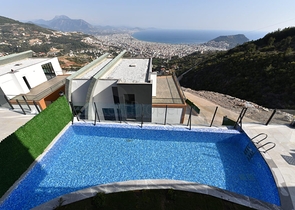 Новый проект элитных вилл в центре Алании