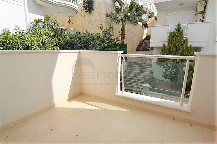 Меблированная квартира с двумя спальнями в центре Алании