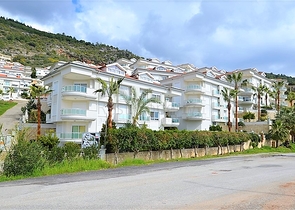 Меблированная квартира с двумя спальнями в центре Алании