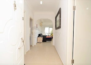 Меблированная квартира с двумя спальнями в центре Алании