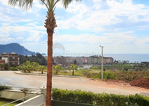 Меблированная квартира с двумя спальнями в центре Алании