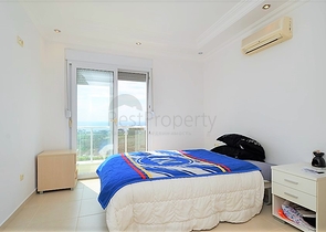 Меблированная квартира с двумя спальнями в центре Алании