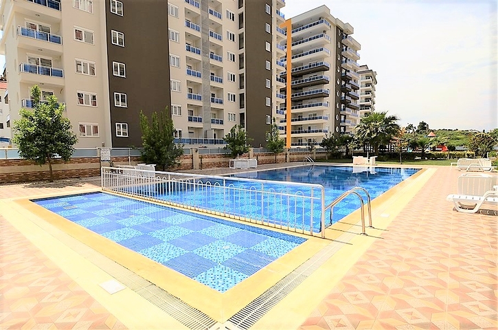 Квартиры с одной спальней в современном комплексе Махмутлара