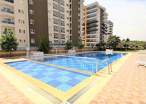 Квартиры с одной спальней в современном комплексе Махмутлара