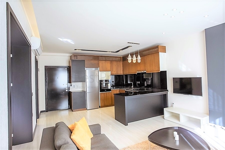 Меблированная квартира с одной спальней в районе Махмутлар