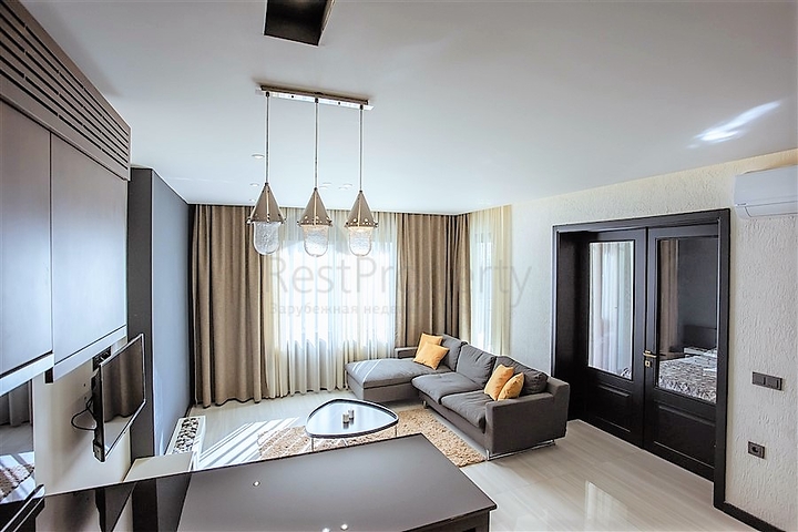 Меблированная квартира с одной спальней в районе Махмутлар