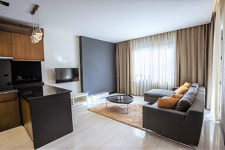 Меблированная квартира с одной спальней в районе Махмутлар