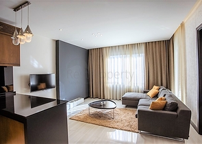 Меблированная квартира с одной спальней в районе Махмутлар