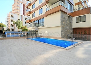 Меблированная квартира с одной спальней в районе Махмутлар