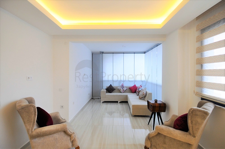 Меблированная квартира студия в новом комплексе Кестеля