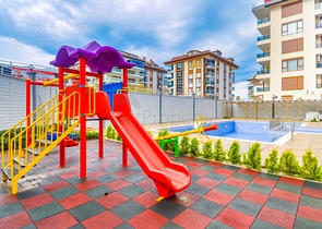 Меблированная квартира студия в новом комплексе Кестеля