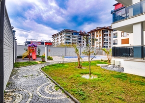 Меблированная квартира студия в новом комплексе Кестеля