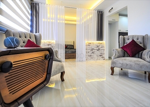 Меблированная квартира студия в новом комплексе Кестеля