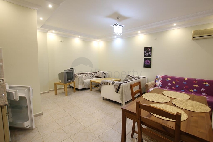 Двухкомнатная квартира с мебелью в районе Махмутлар