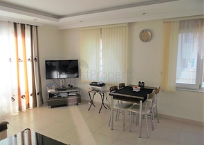 Квартира с одной спальной комнатой в Авсалларе