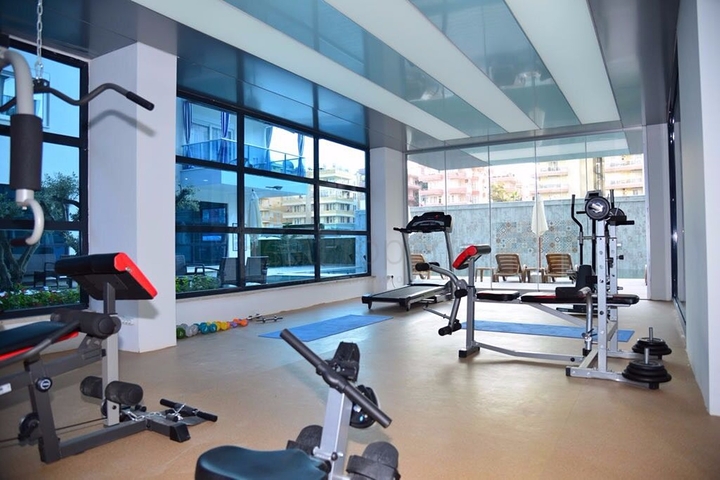 Меблированный пентхаус с тремя спальнями в Махмутларе