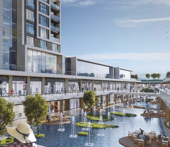 Апартаменты с видом на море рядом с транспортным узлом