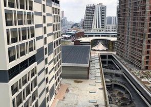 Апартаменты с видом на море рядом с транспортным узлом