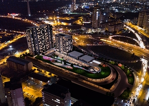 Апартаменты с видом на море рядом с транспортным узлом