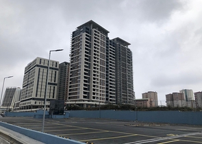 Апартаменты с видом на море рядом с транспортным узлом