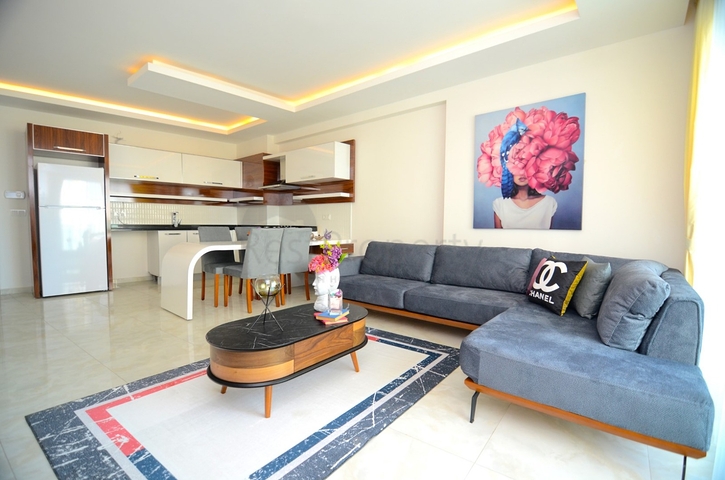 Двухкомнатная квартира в новом комплексе Махмутлара