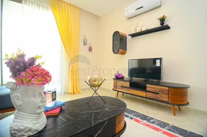 Двухкомнатная квартира в новом комплексе Махмутлара