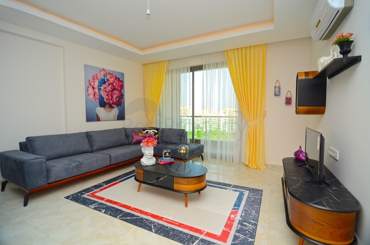 Двухкомнатная квартира в новом комплексе Махмутлара